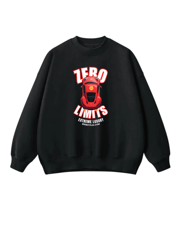 BigBoy Zero Limit Black Sweatshirt - premium Sweatshirts in Nigeria - Bigboy9ja.com