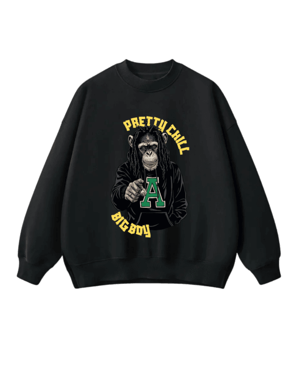 Bigboy chill zee black sweatshirt - bigboy9ja.com