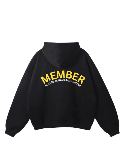MEMBER Black Hoodie - Black Hoodies in Nigeria - biggboy9jacom