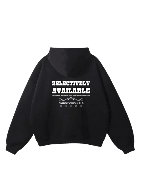 SELECTIVELY AVAILABLE Black Hoodie - Black Hoodies in Nigeria - biggboy9jacom
