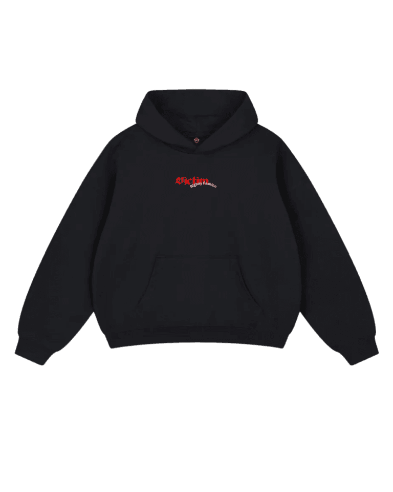Bigboy Victim Black Hoodie - Black hoodie nigeria - Bigboy9ja.com