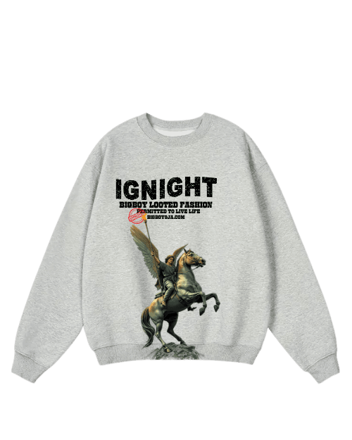 Ignight Grey Sweatshirt - Sweatshirt in Nigeria - Bigboy9ja.com