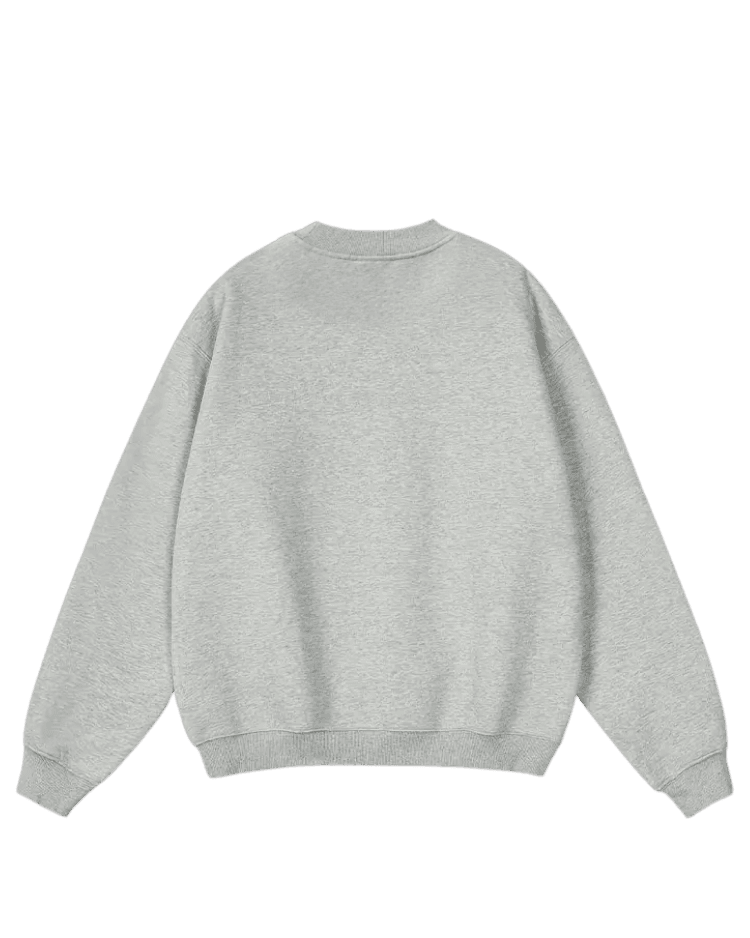 Solid Foundation grey Sweatshirt - Grey Hoodie in Nigeria - Bigboy9ja.com -