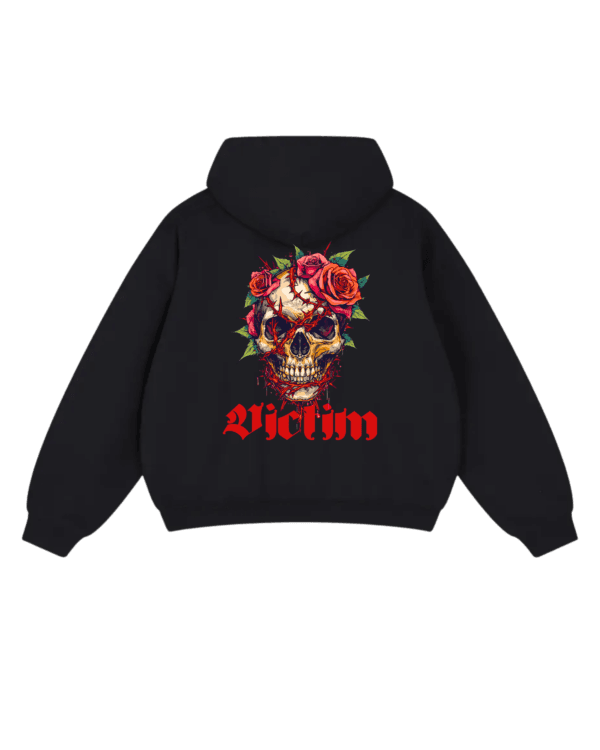 Bigboy Victim Black Hoodie back - Black hoodie nigeria - - Bigboy9ja.com