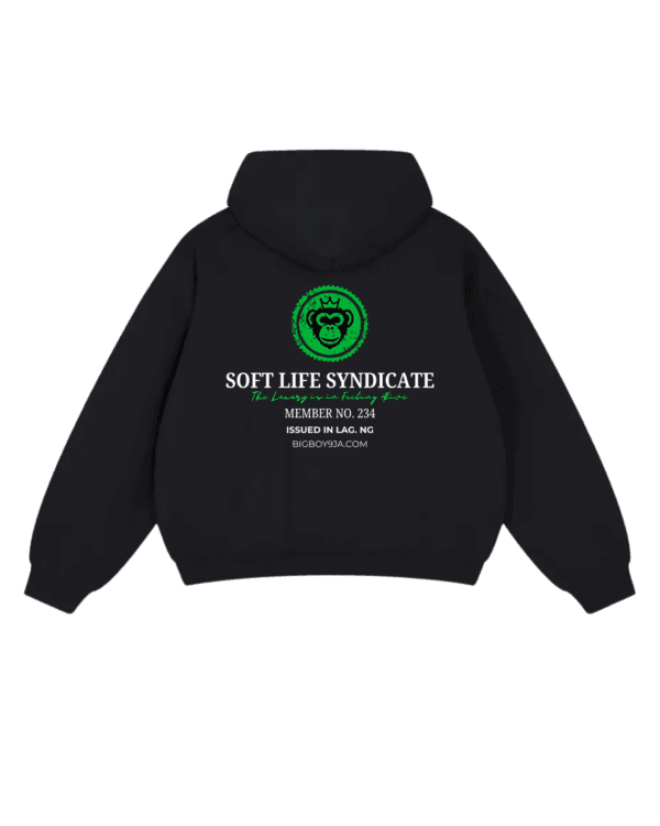 Bigboy Syndicate Black Hoodie - Black Hoodies in Nigeria - bigboy9ja.com