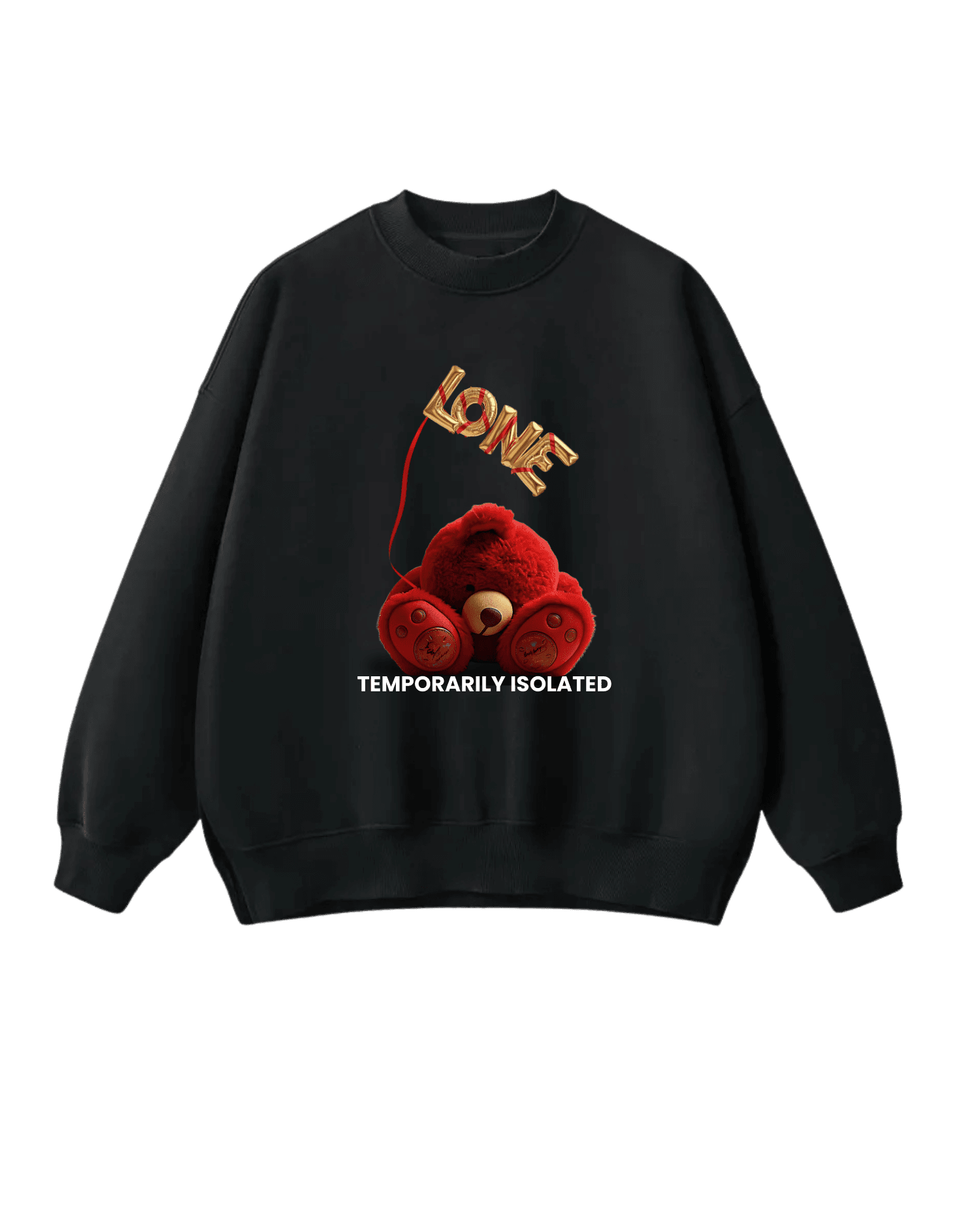 Bigboy LONE black sweatshirt - bigboy9ja.com