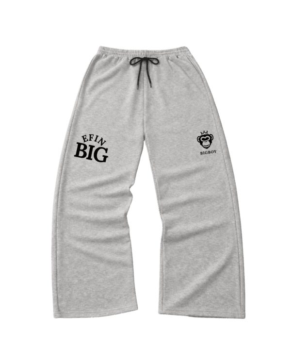 BIGBOY EFIN BIG GREY BAGGY SWEATPANTS – PREMIUM SWEATPANTS IN NIGERIA - bigboy9ja.com -
