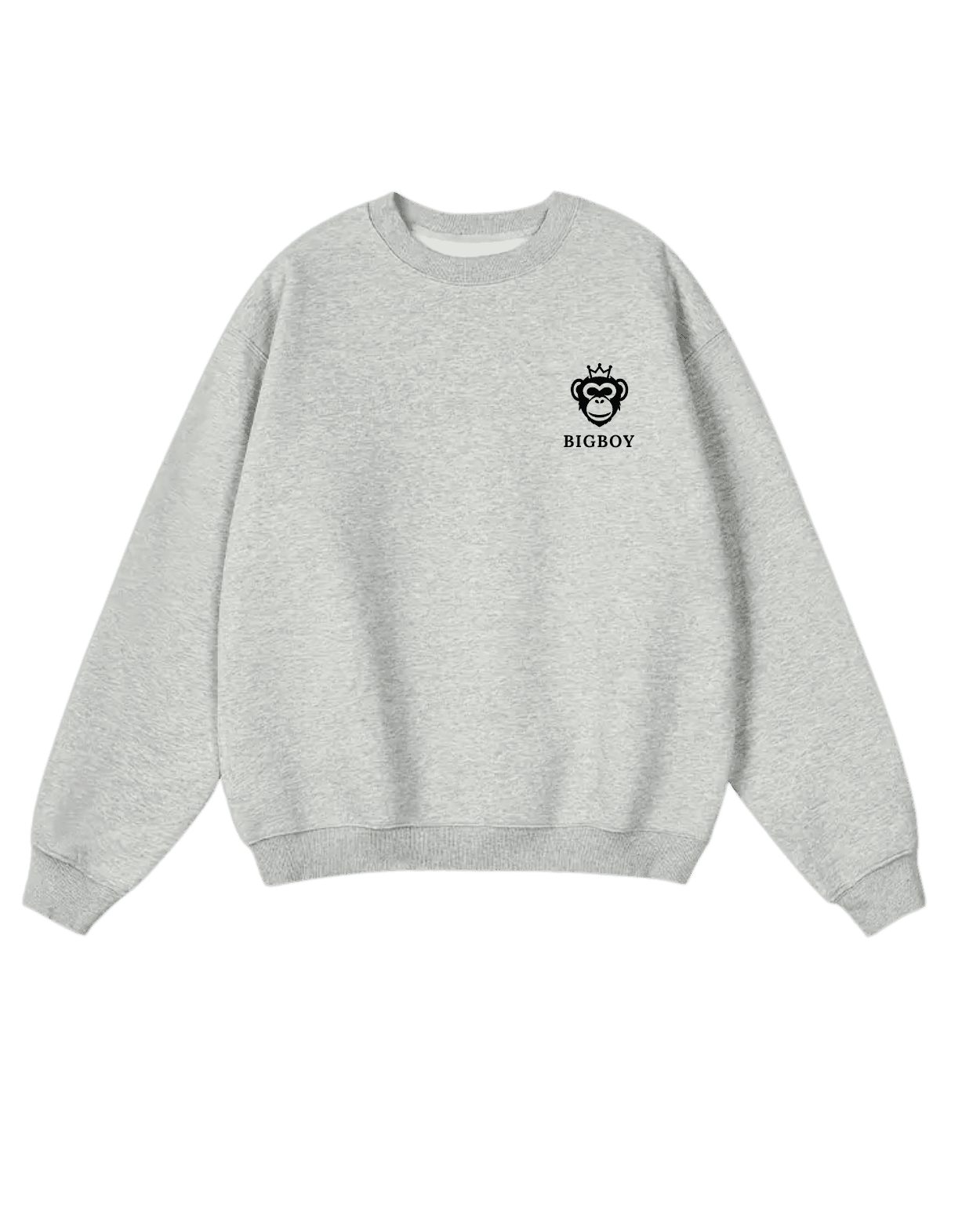 BigBoy Classic Grey Sweatshirt - premium Sweatshirts in Nigeria - Bigboy9ja.com